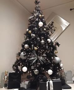 Tuxedo Black Christmas Tree Tuxedo Black Christmas Tree