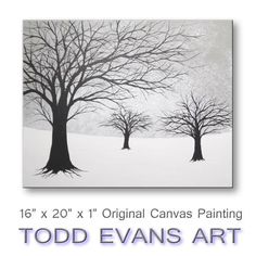 Winter Wall Art wall hangings canvas art original painting 8"x10" home & living Winter Wall Art wall hangings canvas art original painting 8"x10" home & living