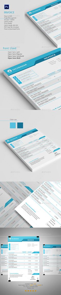Invoice Template PSD, AI #design Download graphicrivernet - download invoice Invoice Template PSD, AI #design Download graphicrivernet - download invoice