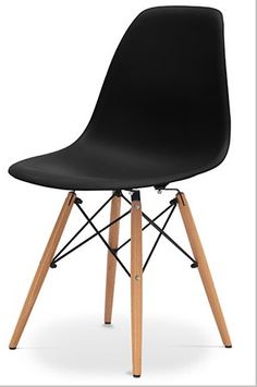 the vitra replica of the dsw side chair by charles eames is