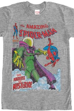 Superman Shirt L Somber Power Adult Ringer T