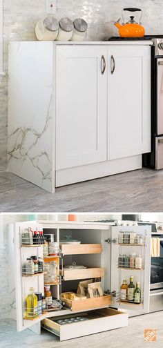 Finding storage solutions for small kitchens is a challenge. When the busiest room in the house is also one of the smallest, every inch counts.