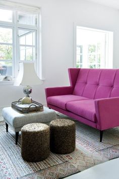 46 Best Colour Cerise Images Roses Balcony Bougainvillea Pink Sofa Design White Walls Dining Area