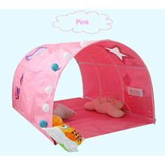 Indoor and Outdoor Use Pop-Up Playhouse Pretend Toy Play Tent Amazing Gift for Children Green Home Revanak Kids Play Tent for Girls and Boys