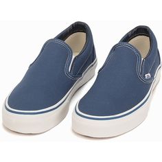 plain blue vans