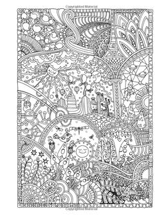 Amazon Creative Haven Insanely Intricate Entangled Landscapes Coloring Book Adult
