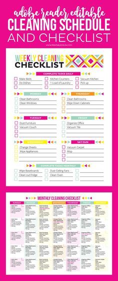 house cleaning checklist app