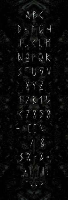 Love This Style It Looks Like The Letters Carved On Ancient Runes Gives A Magical Feel With Hint Of Dark Gothic Action Love This Style It Looks Like The Letters Carved On Ancient Runes Gives A Magical Feel With Hint Of Dark Gothic Action