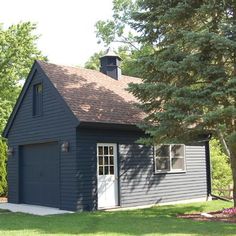 i like the front with the garage door and the overall monotone style i would - Detached Garage Designs i like the front with the garage door and the overall monotone style i would - Detached Garage Designs