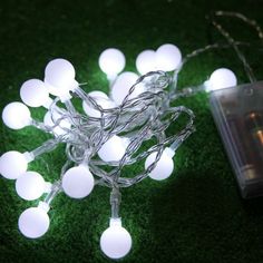 20 White LED AA Battery Fairy Lights Big Fat Gipsy Wedding Party UK Seller