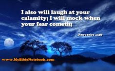 i will mock when your fear cometh i will mock when your fear cometh