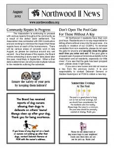 Make A Monthly Newsletter For Your Neighborhood Association With Pre Designed Templates From Hoa Community Newsletter Templates