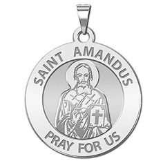 ChristopherSaint Christopher Protect Us Charm Pendant with Star Accent Wellingsale 14K Yellow Gold Polished Religious St