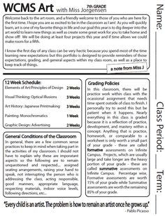 37 Best Syllabus Examples Images Clroom Setup School This Is The Syllabus I Use For My Upper Middle Level Cles That Clearly Outlines Their Projects And Expectations Clroom