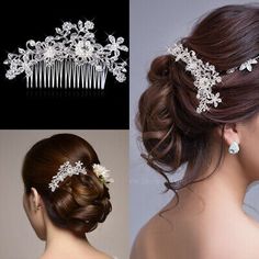 50 Mixed Color Plastic Smooth Hair Clips Side Combs Pin Grip Hair Pin 46mm