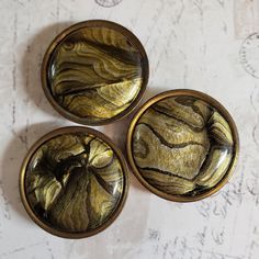 Set of 12 x 18mm Gold Waffle Design Flat 2 Hole Buttons Sewing Jacket Knitting