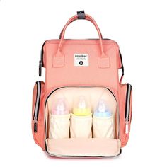 Craze London 5 Pc Maternity Baby Changing Bag Large Nappy Bags with Changing Pad and Insulated Pocket