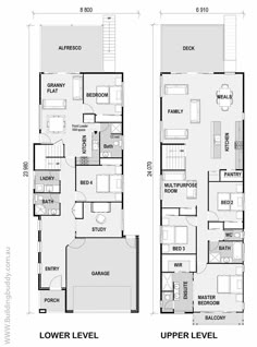 Magnolia - Small Lot House Floorplan by http://www.buildingbuddy.com ... Magnolia - Small Lot House Floorplan by http://www.buildingbuddy.com ...