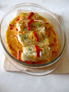 Dos de cabillaud et sa sauce poivronnée Diet \u0026 Délices , Recettes dietétiques
