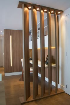 Resultado de imagem para sala de entrada biombo Modern Partition, Partition Walls, Open Kitchen Partition Ideas, Kitchen Divider, Room Partitions