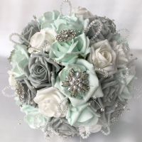 mint green and gray printable wedding invitation suite the regal