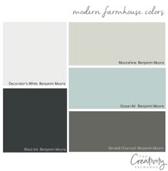 House Paint Exterior, Exterior Paint Colors, Exterior House Colors, Paint Colors For Home, Paint Colours, Interior Colors, Modern Interior, Interior Design, Modern Country