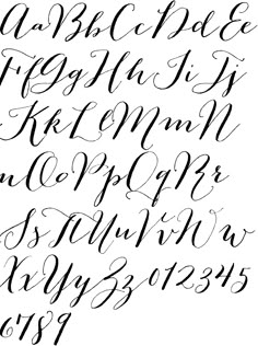 caligraphy script fonts