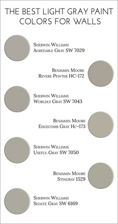 kensington bliss: Favorite Gray/Brown/Taupe Paint Colors ...