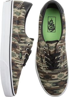 Vans era 59. http://www.swell.com/New-Arrivals-Mens/VANS-ERA-59?cs=CA Polo, Camouflage, Camo Vans, Camo Shoes