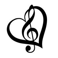 Eighth Note Star vinyl car decal MULTI COLOR Music Camo Custom Tatoo style