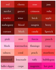 Difference Between Maroon And Burgundy Infographic Lovely Homes The Color Blocks Represent White Tan Yellow Orange Red Pink Purple Blue Green Brown Gray And Black Really Interesting Blog I M Going