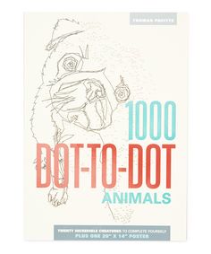 1000 Dot To Animals Paperback By Thunder Bay Press Zulily Zulilyfinds