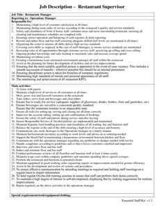 Cleaning Business Resume And Job Description House Cleraing For Glamorous Dining Room Manager Job Description Review Cleaning Business Resume And Job Description House Cleraing For Glamorous Dining Room Manager Job Description Decorating Design