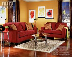 105 Best Living Room Red Accents Images On Pinterest House Red And Orange Living Room Archives House Decor Picture