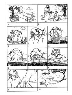 jesus heals man blind from birth this a a coloring page that can also be used