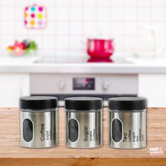 Bread Bin Kitchen Storage Loaf Roll Box Vintage Tea Coffee Sugar Amusing Kitchen Jar Set 2018 Bread Bin Kitchen Storage Loaf Roll Box Vintage Tea Coffee Sugar Entrancing Kitchen Jar Set Decorating Design