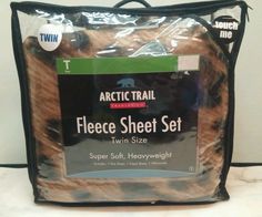 mains arctic trail fleece sheets