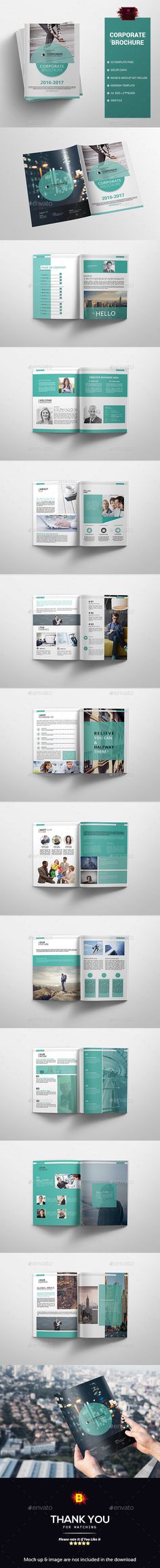 Annual Report Template InDesign INDD Download here - professional report template Annual Report Template InDesign INDD Download here - professional report template