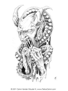 46 best demon drawings