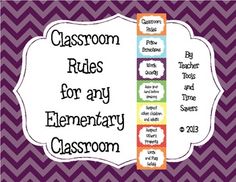 classroom rules posters editable 4 themes classroom decor themes elementary classroom rules poster