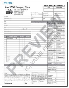 51 best hvac forms images hvac maintenance invoice hvac invoice template free