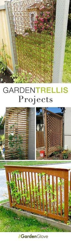 DIY Garden Trellis Projects • Lots of Ideas & Tutorials!