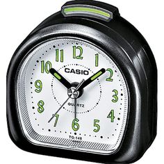 Casio TQ218/8 Travel Alarm Clock-Silver Casio TQ218/8 Travel Alarm Clock-Silver