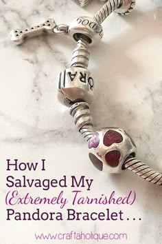 11 Best Silver Jewelry Cleaner Images In 2019 Jewellery How I Fixed My Ruined Silver Pandora Bracelet To Remove Tarnish From Jewellery