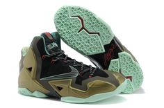 Buy Nike LeBron 11 \u201cKing\u0027s Pride\u201d Parachute Gold/Arctic Green-Dark Loden-Black-University Red from Reliable Nike LeBron 11 \u201cKing\u0027s Pride\u201d Parachute ...