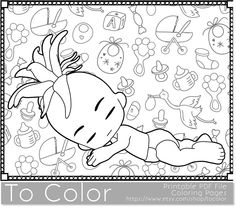 Mandala Coloring Page Digital Stamp Printable By AwayWithThePixels