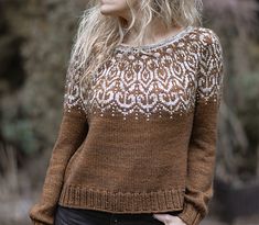 100+ Genser ideas in 2020 | knitting inspiration, knitting Novita genser med hullmønster STRIKKEPAKKER