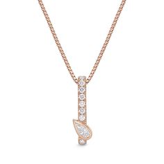 Free Travel Pouch Details about / Luxury Lab Created Diamond Drop Necklace 925 Sterling Silver