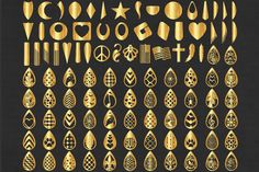 100 Earrings SVG, Earring Mega Bundle SVG Files for Silhouette Cameo and Cricut. Earring Templates , Jewelry, Pendant SVG for Personal & Commercial Use. SVG can Stencil Wall Art, Silhouette Cameo, Silhouette Studio, Silhouette Files, Birthday Design, Pattern And Decoration, Embroidery Files, Leather Earrings, Journal Cards