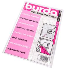 Burda Estilo papel de tejido-Papel de Calcar-costura bordado artes y oficios
